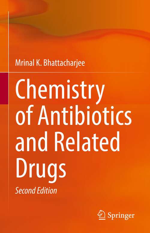 Book cover of Chemistry of Antibiotics and Related Drugs (2nd ed. 2022)