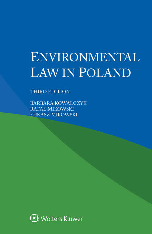 Book cover of Environmental Law in Poland