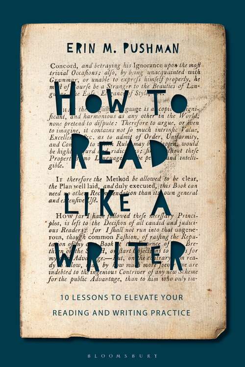 Book cover of How to Read Like a Writer: 10 Lessons to Elevate Your Reading and Writing Practice