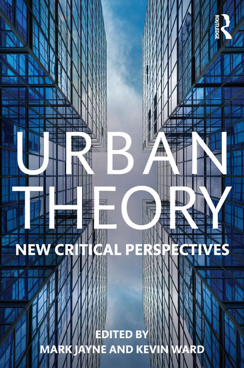 Book cover of Urban Theory: New critical perspectives