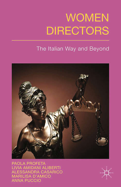 Book cover of Women Directors: The Italian Way and Beyond (2014)
