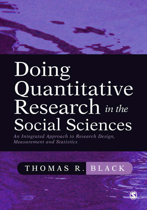 Book cover of Doing Quantitative Research in the Social Sciences