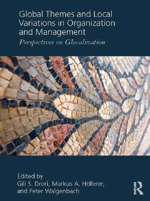 Book cover of Global Themes and Local Variations in Organization and Management: Perspectives on Glocalization