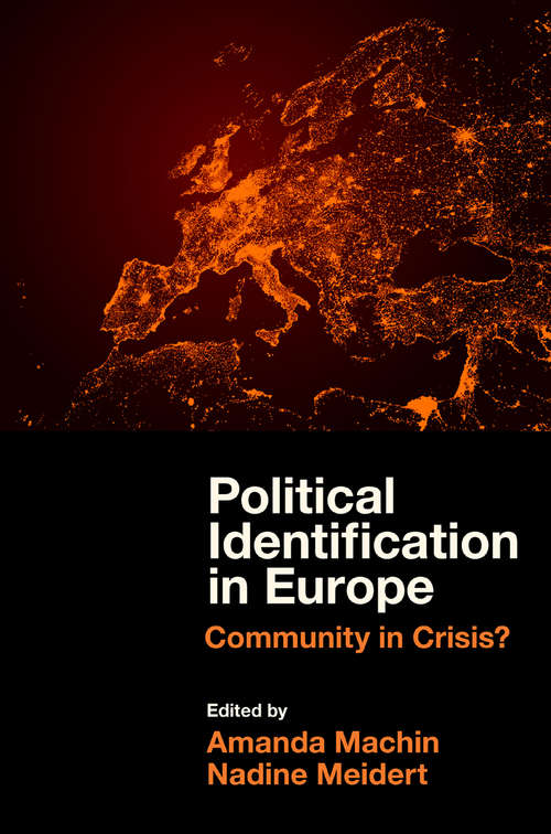 Book cover of Political Identification in Europe: Community in Crisis?