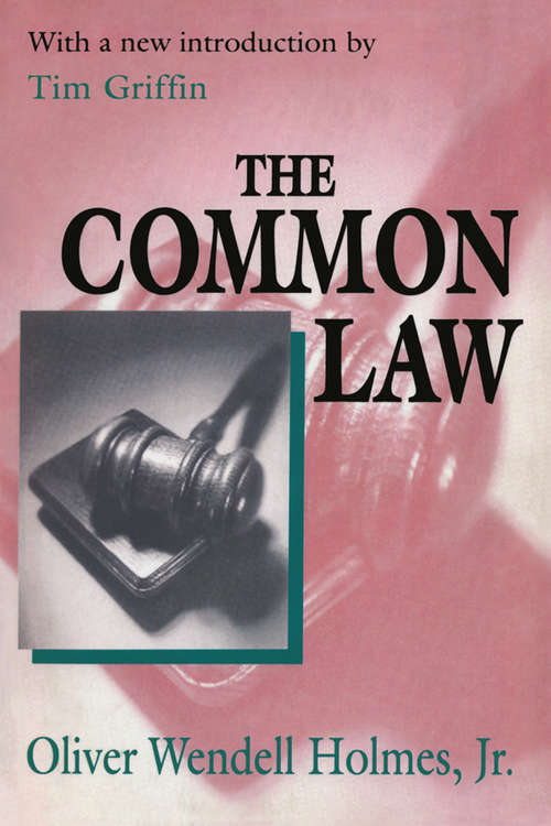 Book cover of The Common Law