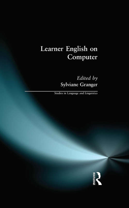 Book cover of Learner English on Computer (Studies in Language and Linguistics)