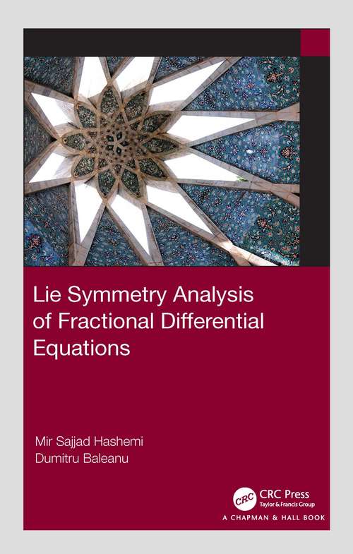 Book cover of Lie Symmetry Analysis of Fractional Differential Equations