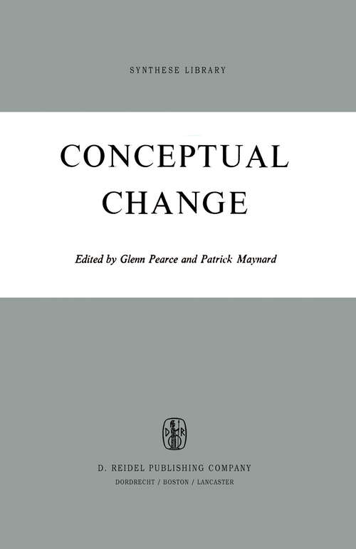 Book cover of Conceptual Change (1973) (Synthese Library #52)
