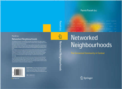 Book cover of Networked Neighbourhoods: The Connected Community in Context (2006)