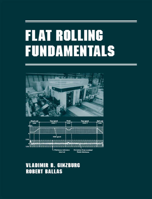 Book cover of Flat Rolling Fundamentals