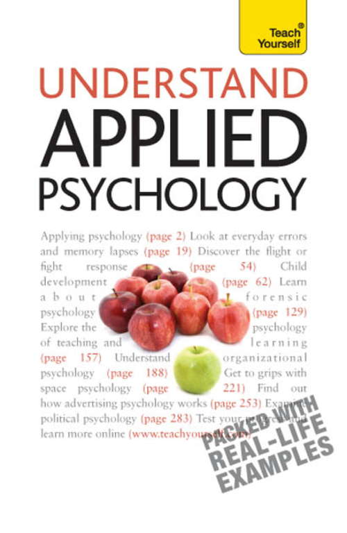 Book cover of Understand Applied Psychology: Teach Yourself (Teach Yourself)