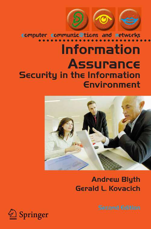 Book cover of Information Assurance: Security in the Information Environment (2nd ed. 2006) (Computer Communications and Networks)