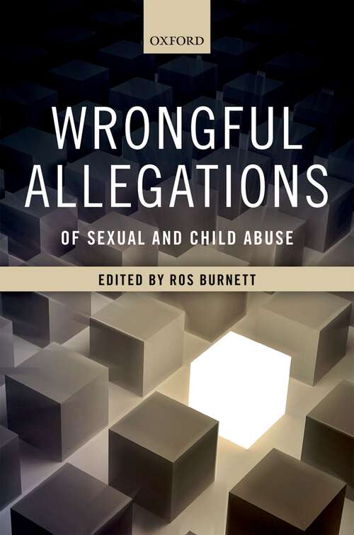 Book cover of Wrongful Allegations of Sexual and Child Abuse