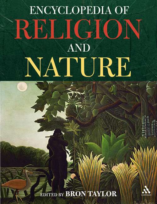 Book cover of Encyclopedia of Religion and Nature