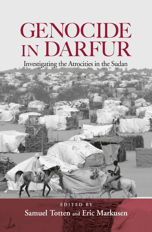 Book cover of Genocide in Darfur: Investigating the Atrocities in the Sudan