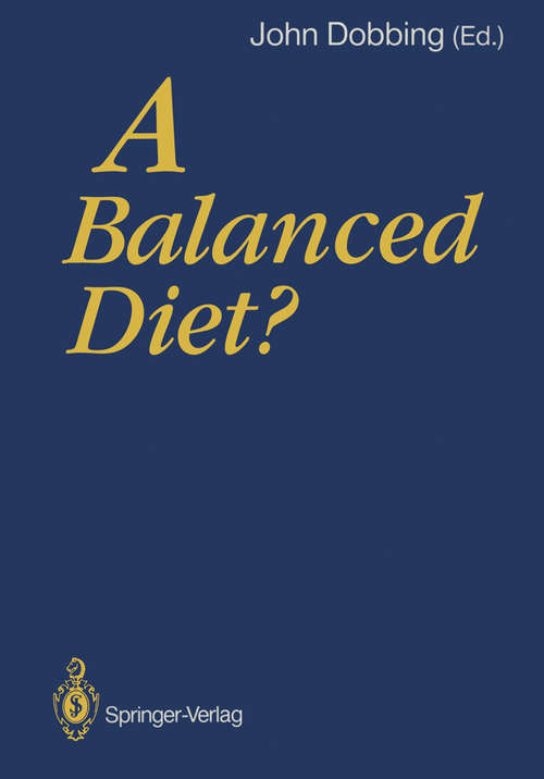 Book cover of A Balanced Diet? (1988)