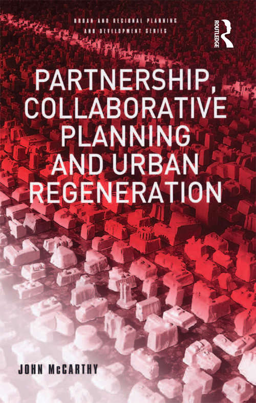 Book cover of Partnership, Collaborative Planning and Urban Regeneration