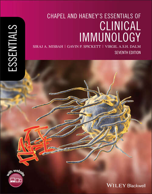 Book cover of Chapel and Haeney's Essentials of Clinical Immunology (7) (Essentials)