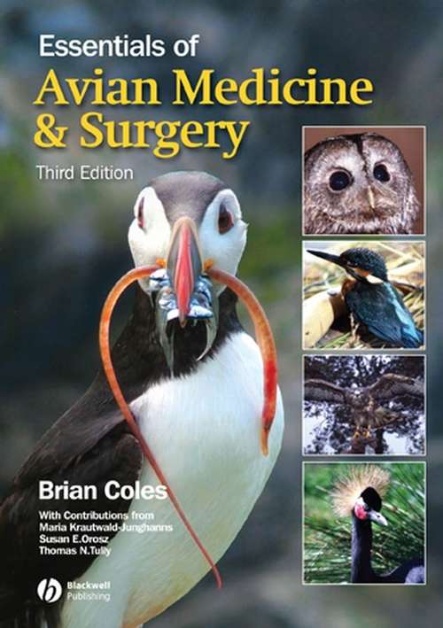 Book cover of Essentials of Avian Medicine and Surgery (3)