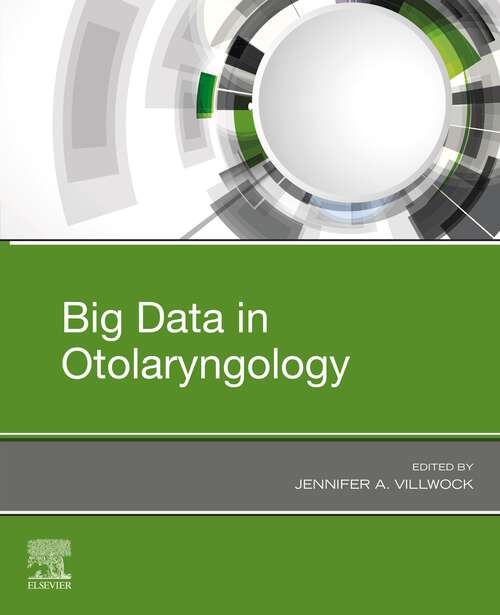 Book cover of Big Data in Otolaryngology