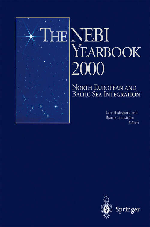 Book cover of The NEBI Yearbook 2000: North European and Baltic Sea Integration (2000)