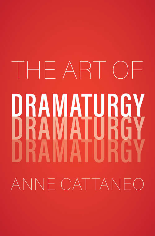 Book cover of The Art of Dramaturgy