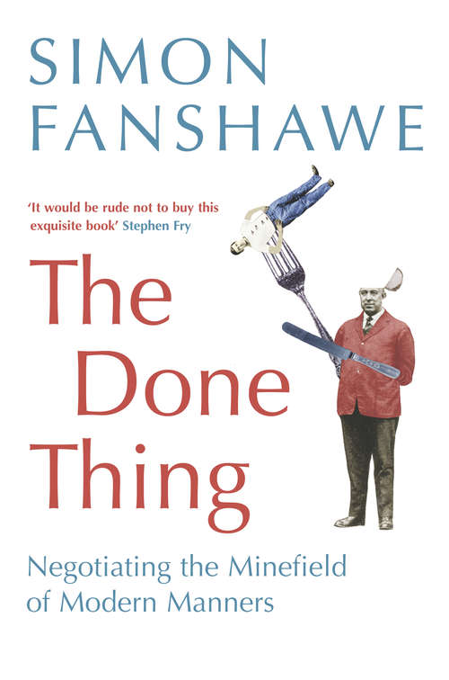 Book cover of The Done Thing