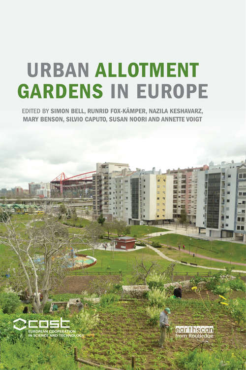 Book cover of Urban Allotment Gardens in Europe