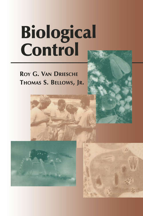 Book cover of Biological Control: An Introduction To Biological Control (pdf) (1996) (Thomas Say Monographs)