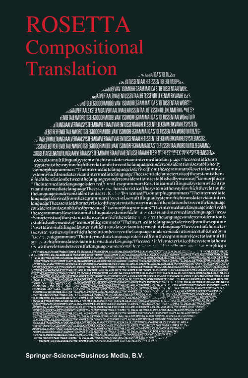 Book cover of Compositional Translation (1994) (The Springer International Series in Engineering and Computer Science #273)