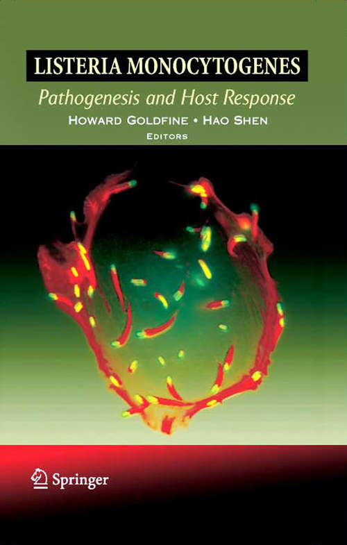 Book cover of Listeria monocytogenes: Pathogenesis and Host Response (2007)