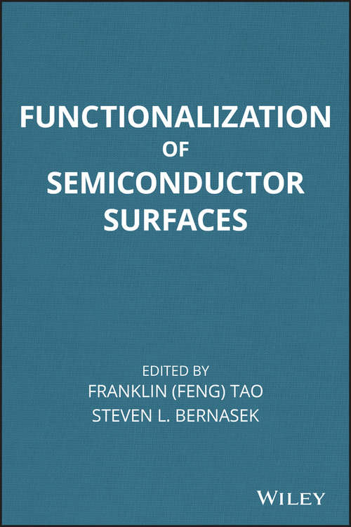 Book cover of Functionalization of Semiconductor Surfaces