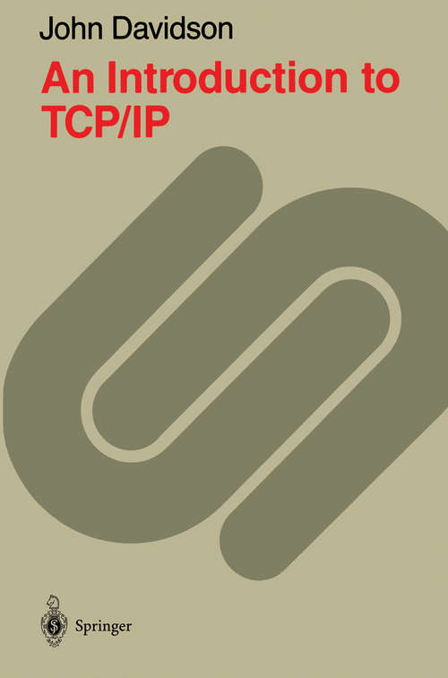 Book cover of An Introduction to TCP/IP (1988)