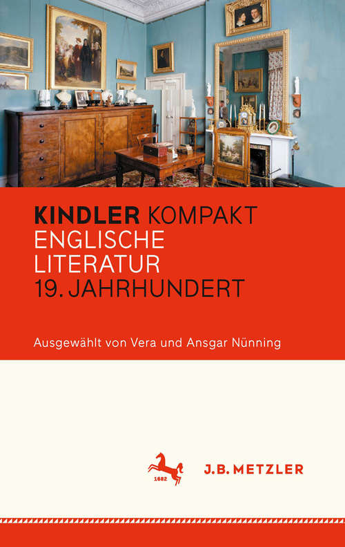 Book cover of Kindler Kompakt: Englische Literatur, 19. Jahrhundert (Zweifarbig)