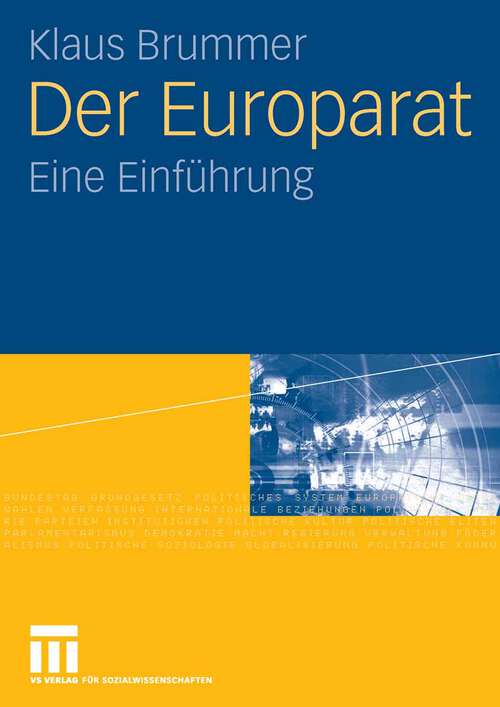 Book cover of Der Europarat: Eine Einführung (2008)