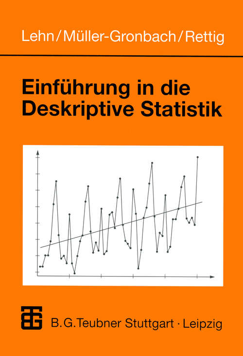 Book cover of Einführung in die Deskriptive Statistik (2000) (Teubner Studienbücher Mathematik)