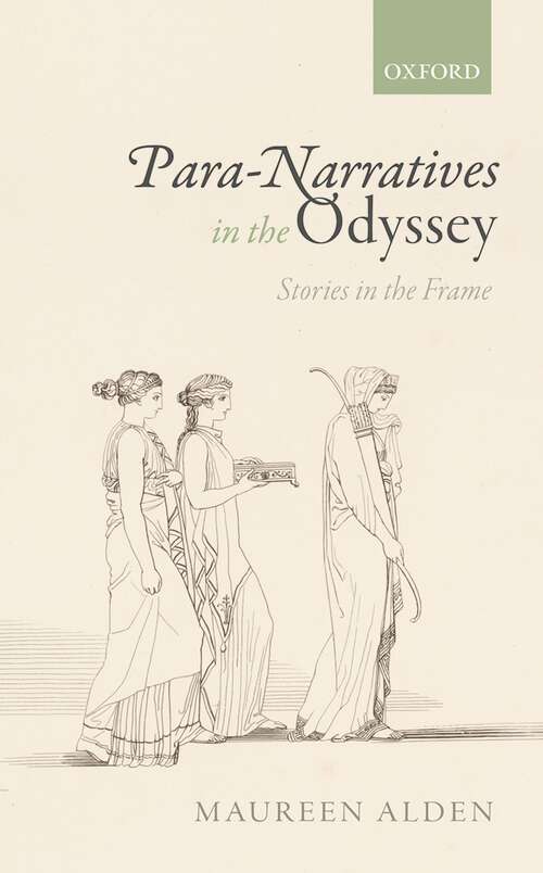 Book cover of Para-Narratives in the Odyssey: Stories in the Frame