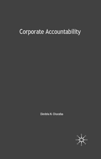 Book cover of Corporate Accountability: With Case Studies in Pension Funds and in the Banking Industry (2004)