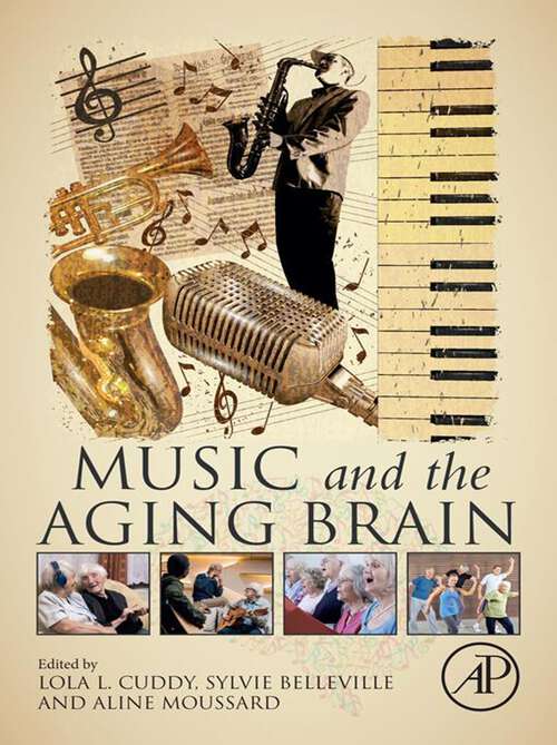 Book cover of Music and the Aging Brain