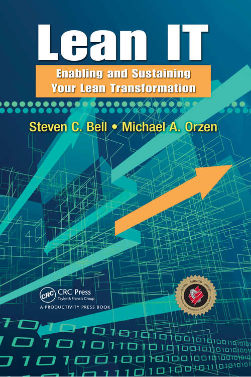 Book cover of Lean IT: Enabling and Sustaining Your Lean Transformation