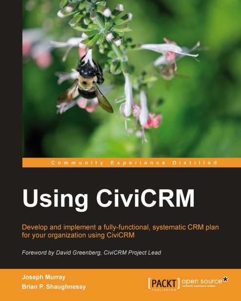 Book cover of Using CiviCRM