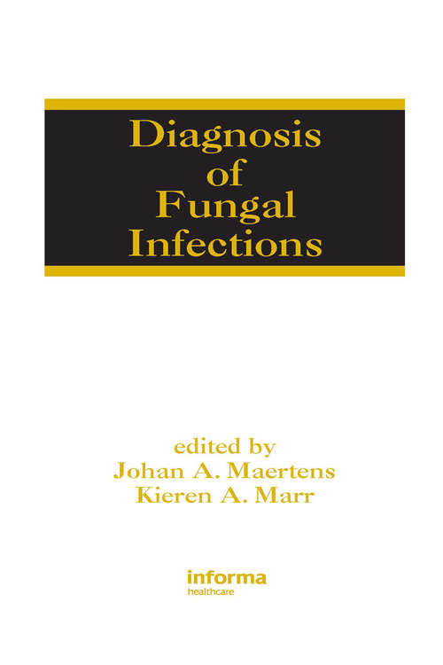 Book cover of Diagnosis of Fungal Infections