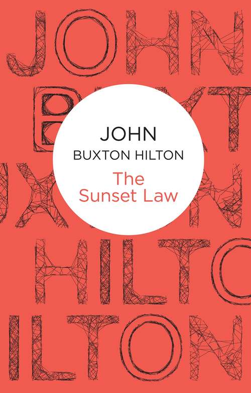 Book cover of The Sunset Law (Simon Kenworthy #9)