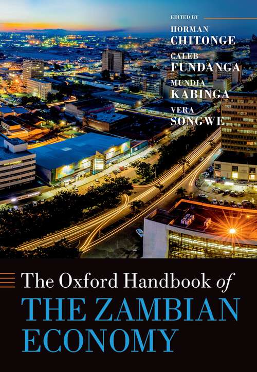 Book cover of The Oxford Handbook of the Zambian Economy