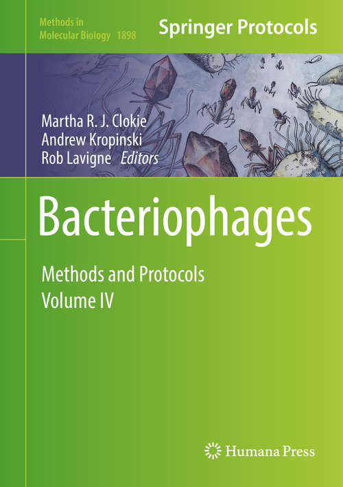 Book cover of Bacteriophages: Methods and Protocols, Volume IV (1st ed. 2019) (Methods in Molecular Biology #1898)