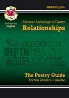 Book cover of GCSE English Edexcel Poetry Guide - Relationships Anthology inc. Online Edition, Audio & Quizzes