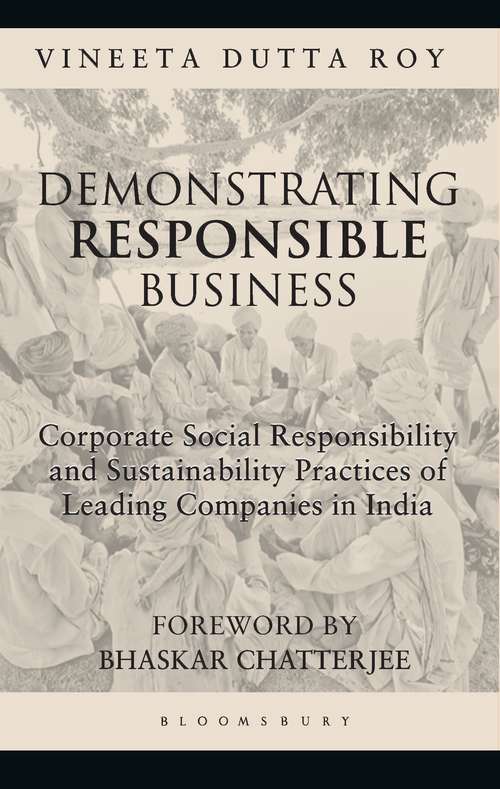 Book cover of Demonstrating Responsible Business: CSR and Sustainability Practices of Leading Companies in India