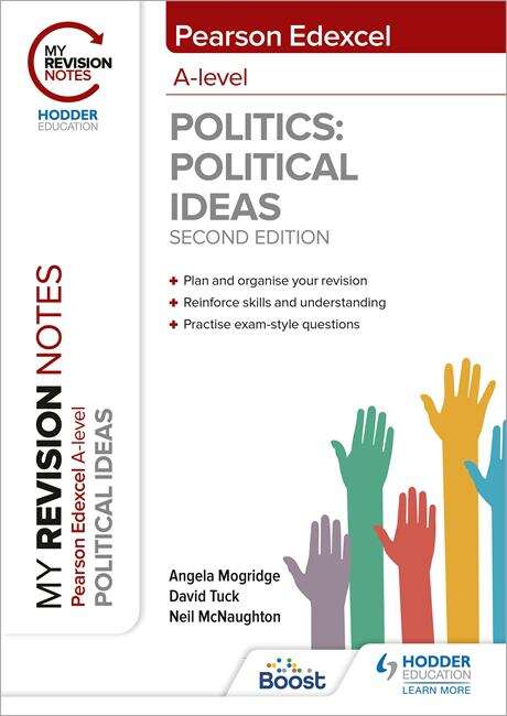 Book cover of My Revision Notes: Pearson Edexcel A Level Political Ideas: Second Edition