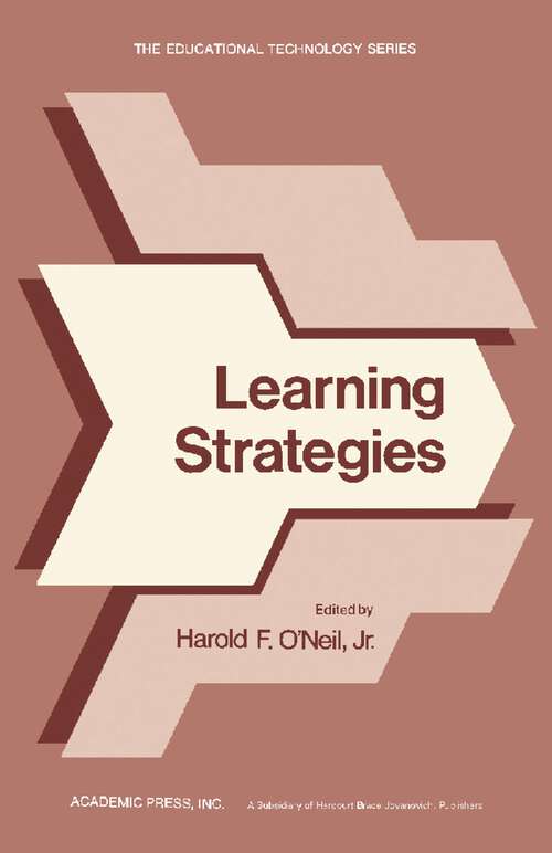 Book cover of Learning Strategies