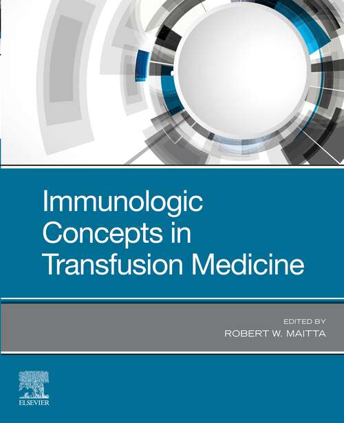 Book cover of Immunologic Concepts in Transfusion Medicine